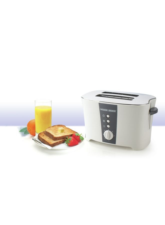 2-Slice Toaster 800.0 W ET122 Silver/Black