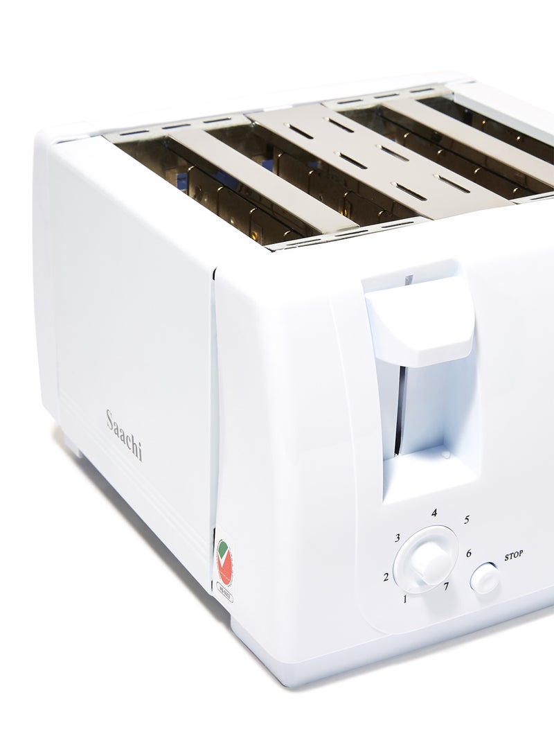 4-Slice Toaster 1300.0 W NL-TO-4563-WH White