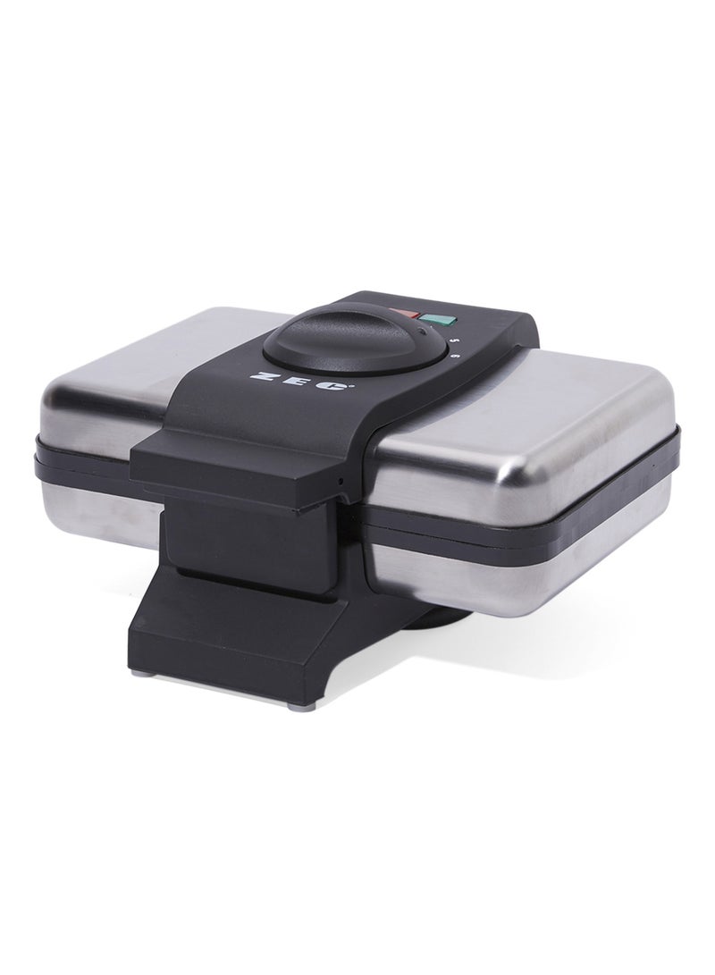 Waffle Maker 1000W ZWF-666 Silver/Black
