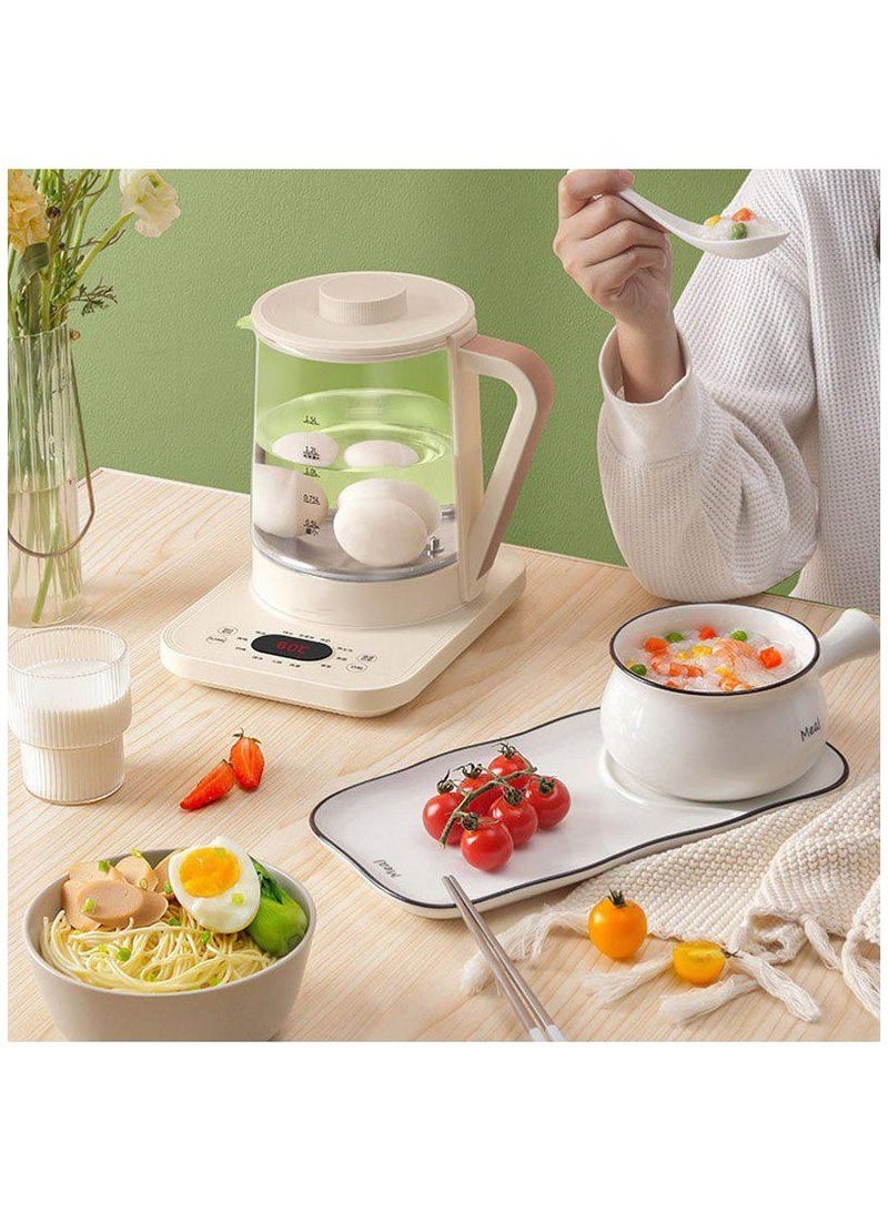 Electric Kettle Temperature Control Glass Kettle With Tea Infuser Egg Cooker