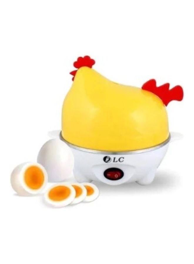2-Piece 7-Egg Cooker 350 W DLC-3117 Yellow/White/Red