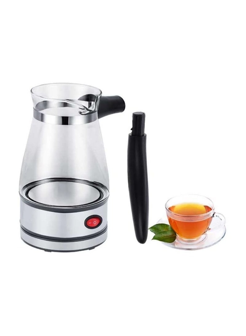 Turkish Glass Coffee Electrical Coffee Pot (500 ml)