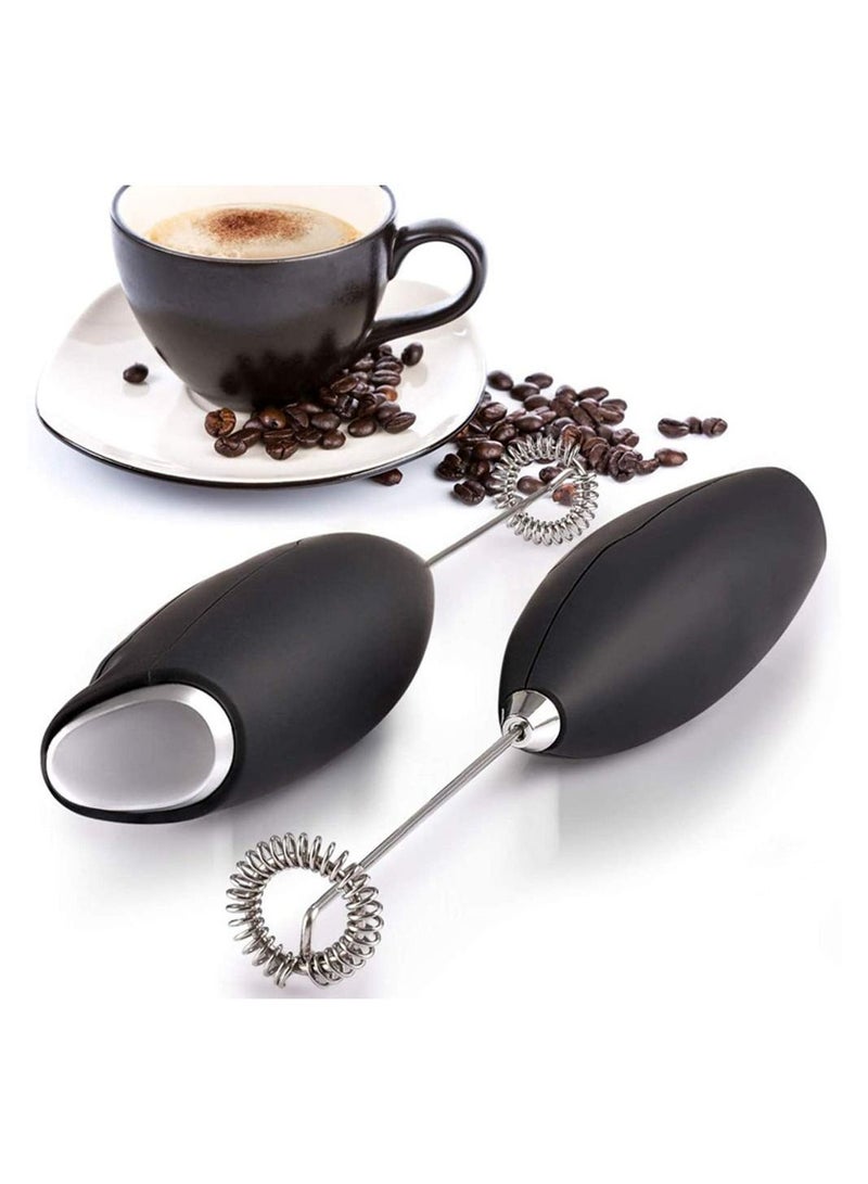 Milk Frother Handheld for Latte Coffee Cappuccino Matcha Hot Chocolate Durable Drink Mixer