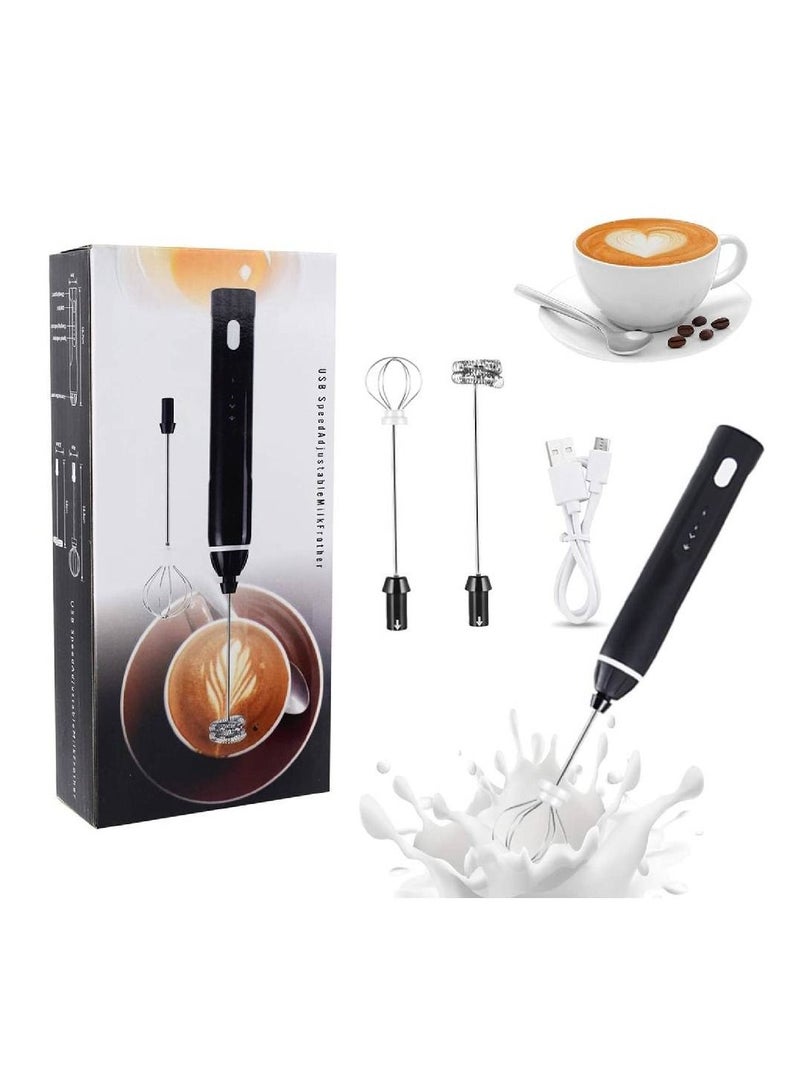 Handheld milk frother Small mixer for drinks Whisk Frother of Battery Operated, ,Stainless Steel Mini Frother for latte, cappuccino, hot chocolate