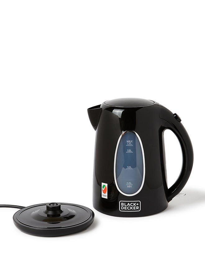 Concealed Coil Electric Kettle, 2 Years Warranty 1.7 L 2200 W JC69-B5 Black