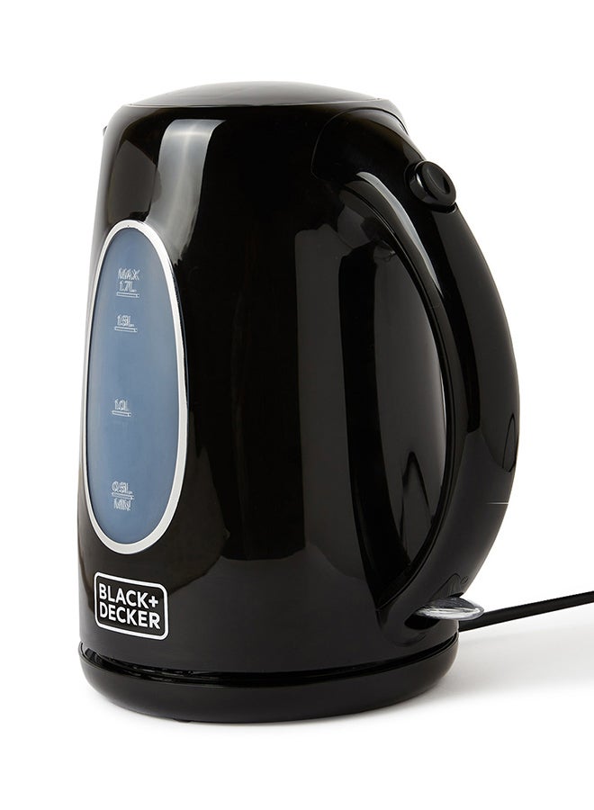 Concealed Coil Electric Kettle, 2 Years Warranty 1.7 L 2200 W JC69-B5 Black