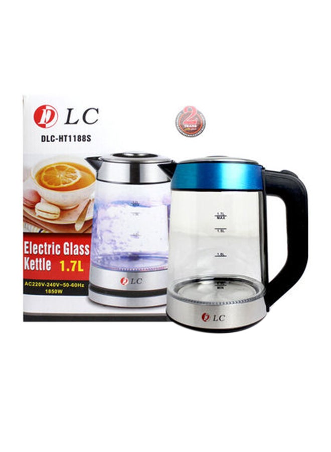 Electric Kettle 1.7 L 1850 W DLC-HT1188S Clear/Black