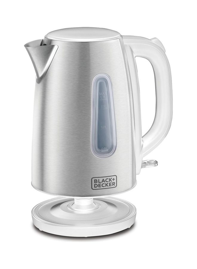 Brushed stainless steel kettle 2 year warranty 1.7 L 2200 W JC454-B5 stainless steel