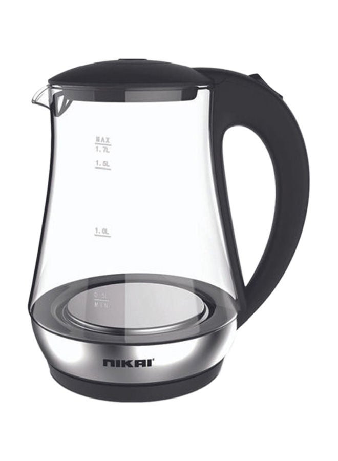 Glass Electric Kettle 1.7 L 2200.0 W NK323G Clear/Black