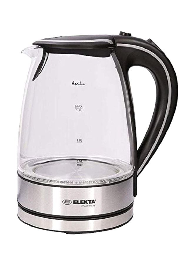 Electric Kettle 1.7 L S EP KT 001G Clear/Silver/Black