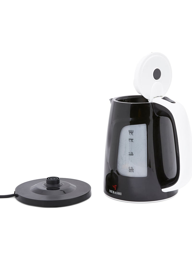 Electric Kettle 1.7L 1.7 L 2200 W ME-KT1109PB Black/White