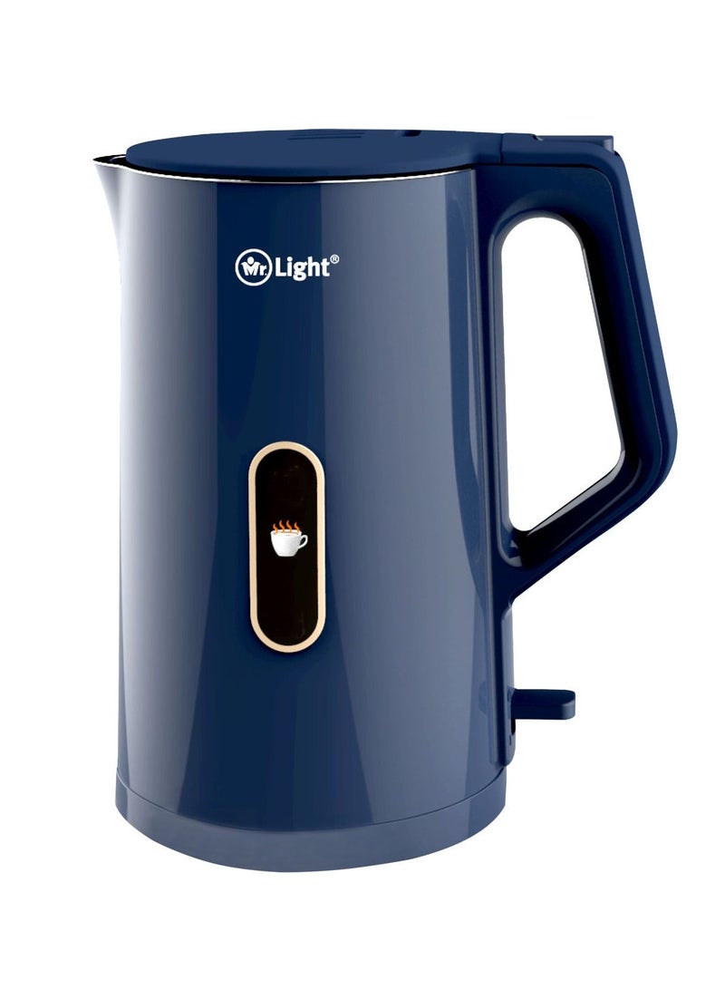 Stainless Steel Electric Kettle 1.7 L Super Fast Boiling 360 Cordless Rotation Auto Cut Off
