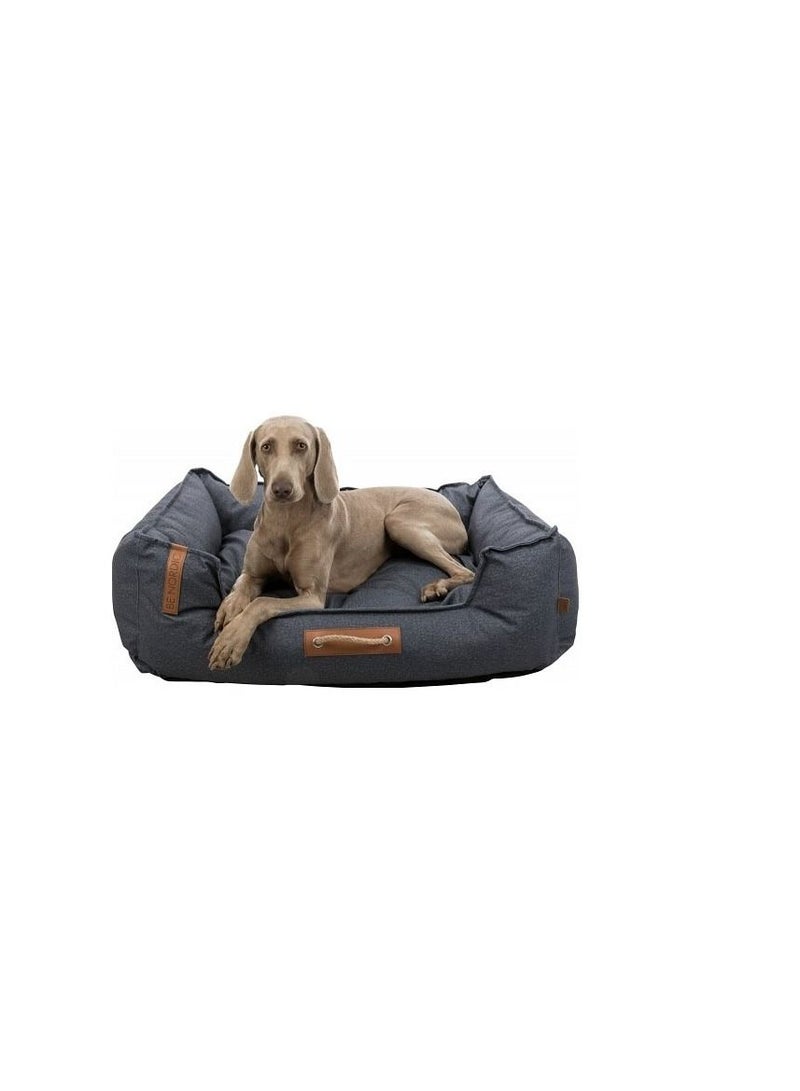 Trixie BE NORDIC Fohr Soft Bed For Dogs Grey