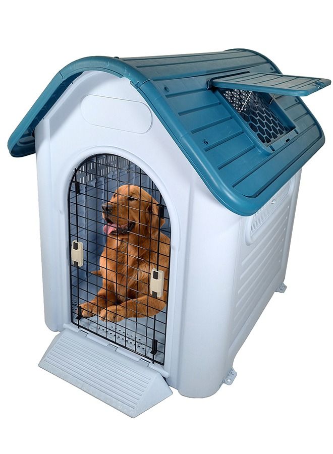 Strong Dog House Made of Hard & Strong Plastic Indoor & Outdoor Easy to Clean