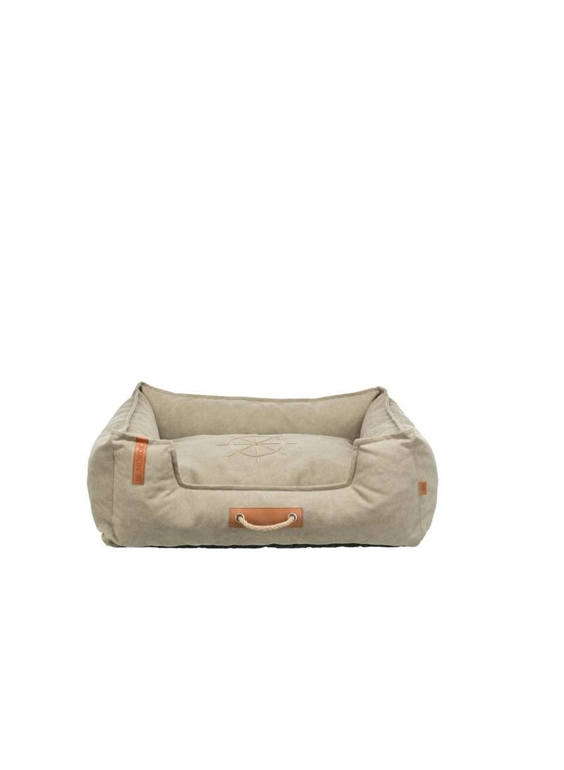 Trixie BE NORDIC Fohr Square Bed For Dogs Sand