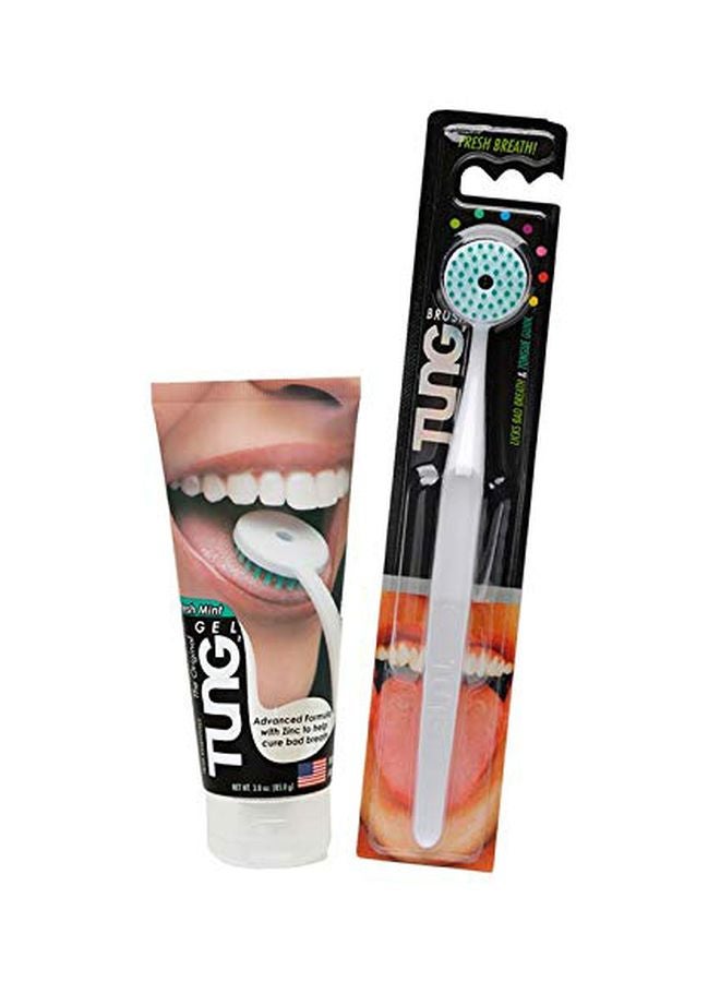 Effective Tongue Cleaner White/Green