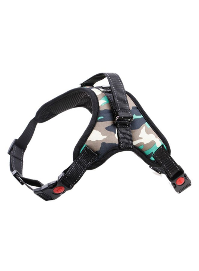 Adjustable Pet Harness Black/Brown/Green