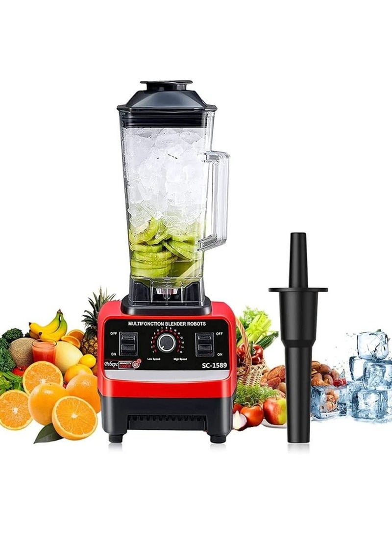 2.5L 4500W BPA Free Heavy Duty Blender Mixer Electric High Speed Juicer Food Processor Ice Smoothies Crusher Blander