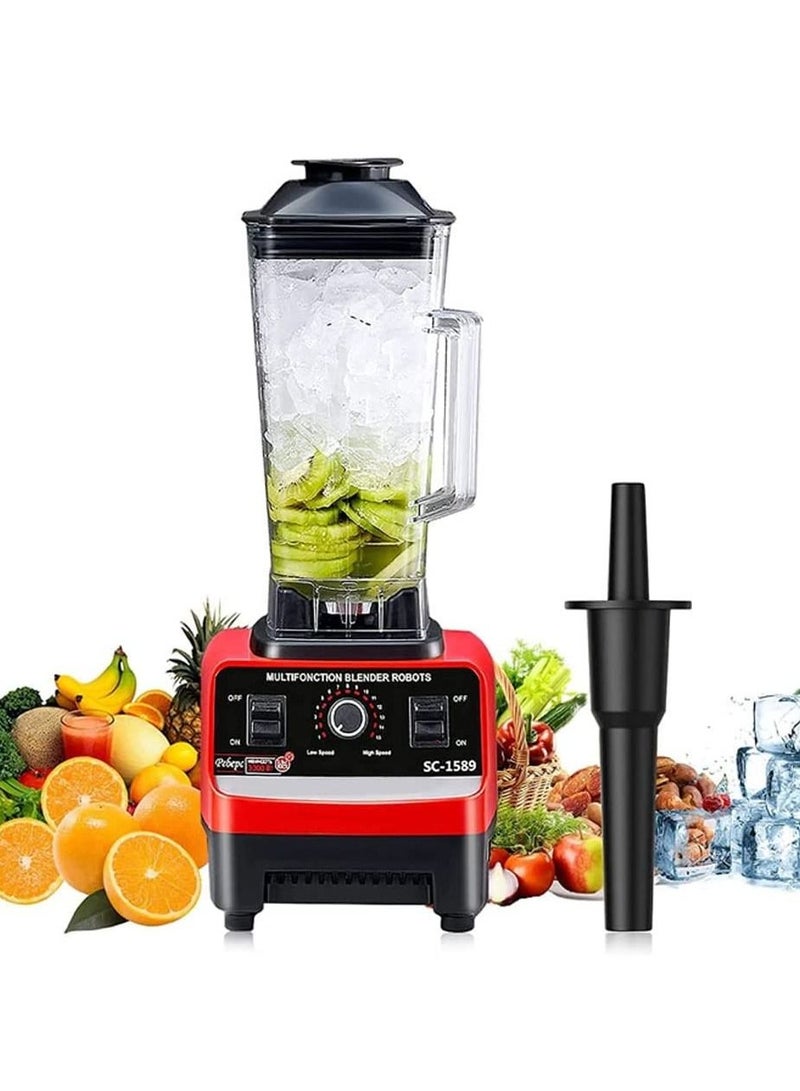 2.5L 4500W BPA Free Heavy Duty Blender Mixer Electric High Speed Juicer Food Processor Ice Smoothies Crusher Blander