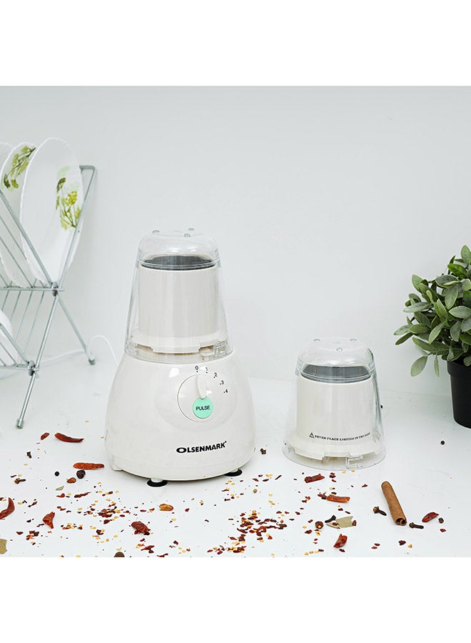 3-In-1 Electric Multi Functional Blender 1.5 L OMSB2203 White