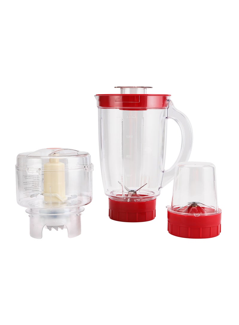 3 In 1 Multifunctional Blender 1.6 L 600.0 W OMSB2336 White/Clear