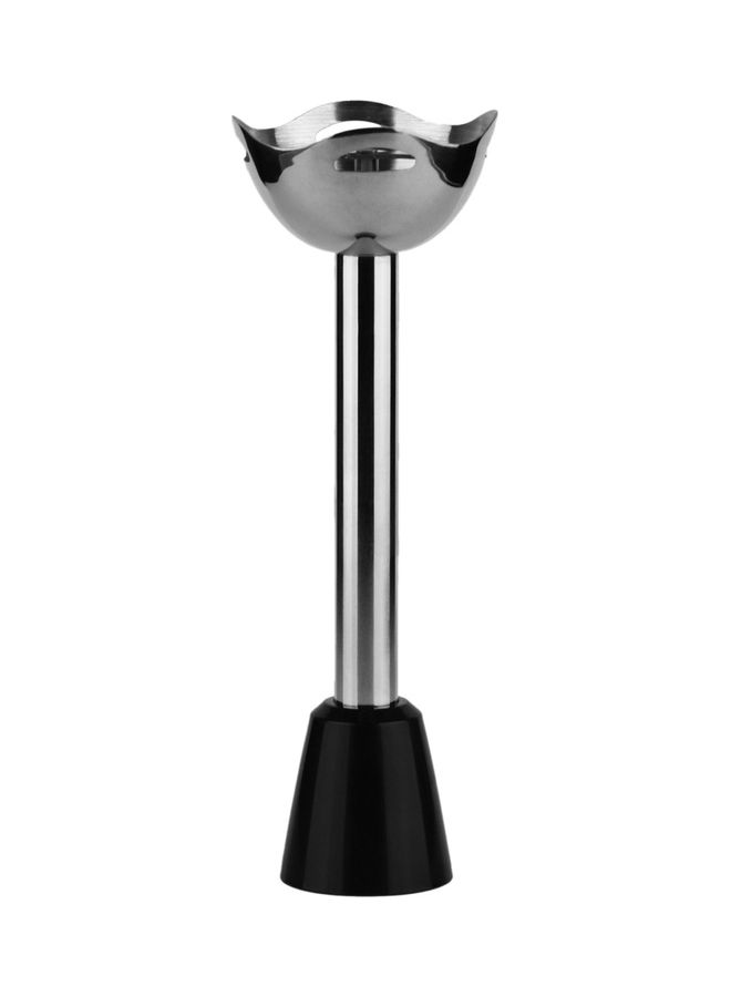 Hand Blender Stainless Steel Shaft | 2 Speed Powerful Motor with 700ml Plastic Jar and Blending Wand | Ideal for Smoothies, Shakes, Baby Food, & Fruits SHB-186J Black