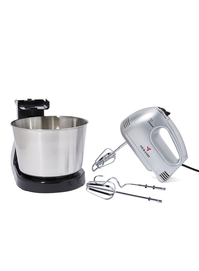 Stand Mixer 150W ME-BWM1601SS Silver/Black