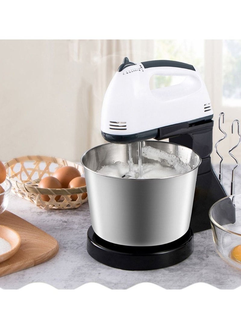 7 Speed ​​Electric Food Mixer Electric Hand Mixer Cake Mixer Hand Whisk Handheld Flour Baking Egg Kitchen Aid Mixer Cream Machine
