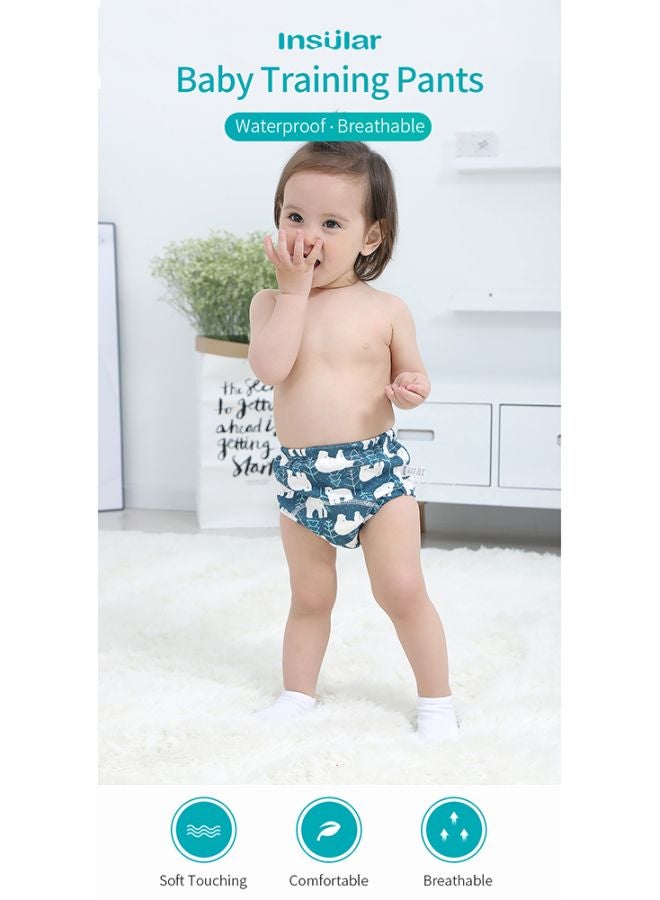 6 Layer Breathable Diapers Pant Size M, 8-11 Kg, 2 Count