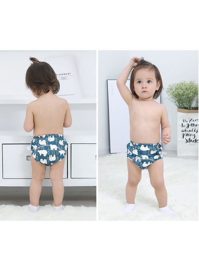 6 Layer Breathable Diapers Pant Size M, 8-11 Kg, 2 Count