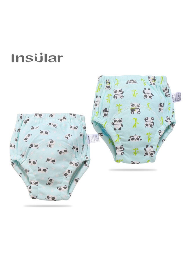 Pack Of 2 Printed 6 Layers Insular Training Pants