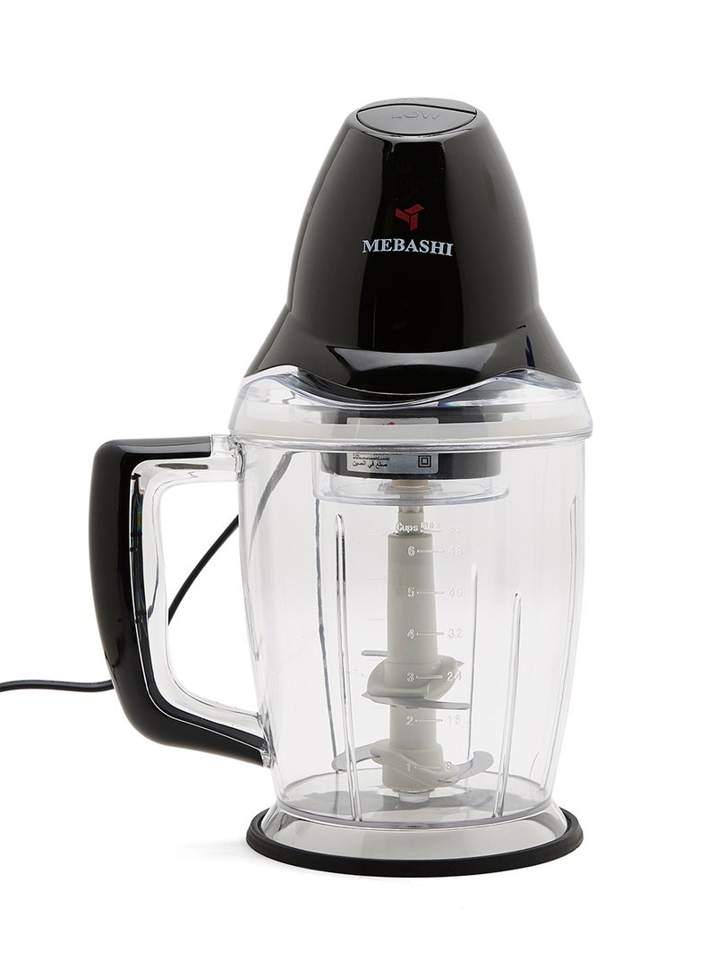 Electric Food Chopper 200.0 ml 220.0 W ME-CP6616 Black/Clear