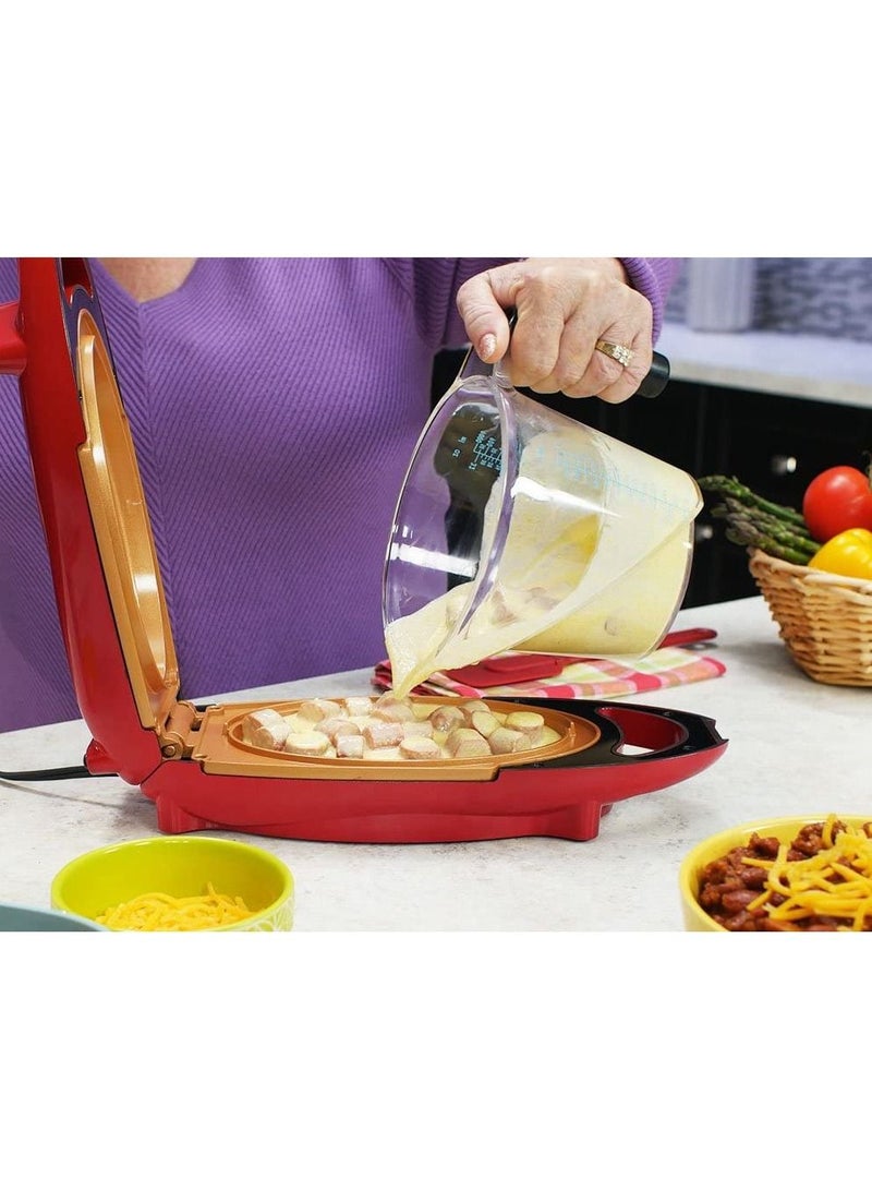 Red Copper 5-Minute Chef - Non-Stick Omelette Pan