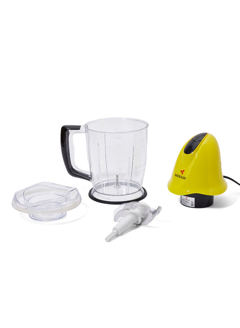 Electric Food Chopper 2000.0 L 220.0 W ME-CP6615 Yellow/Clear