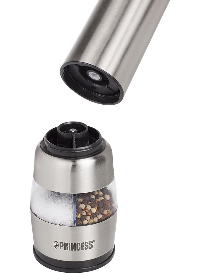 Electric Salt And Pepper Mill PRN.3010 Silver