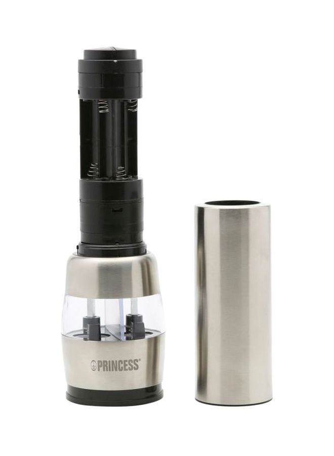 Electric Salt And Pepper Mill PRN.3010 Silver