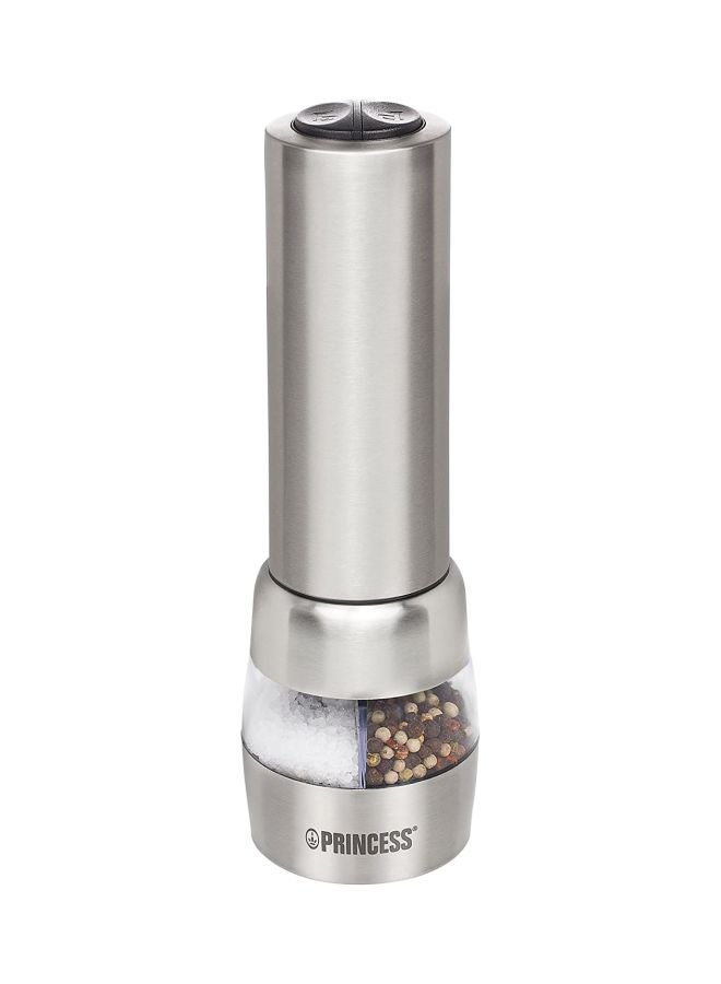 Electric Salt And Pepper Mill PRN.3010 Silver