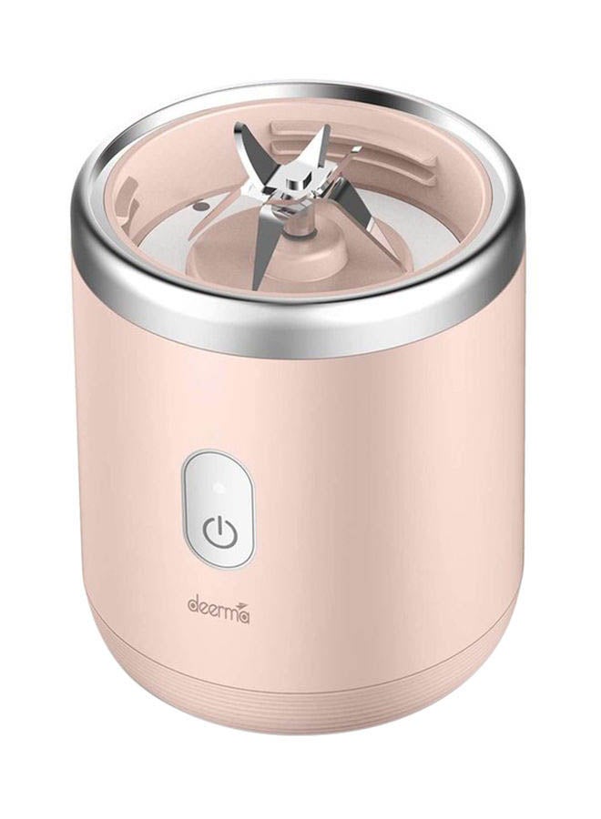 Portable Automatic Multi Functional USB Rechargeable Juicer Cup 400.0 ml 140.0 W DEM-NU05 Pink