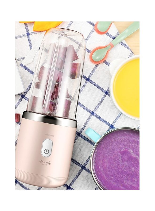 NU05 Mini USB Blender Bottle Portable Travel Juicer Cup 140.0 W NU05 Pink