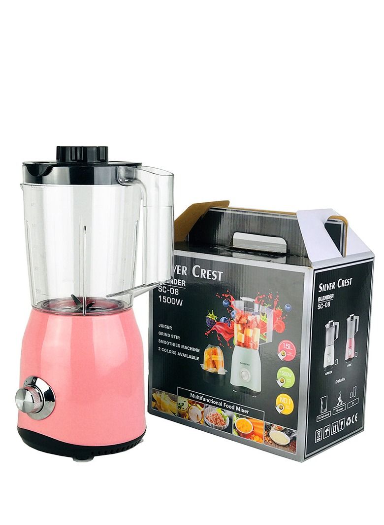 Silver Crest Household multi-function blenders and 1.5L nutrition Fresh Fruit juicer/baby food supplement mixer SC-08