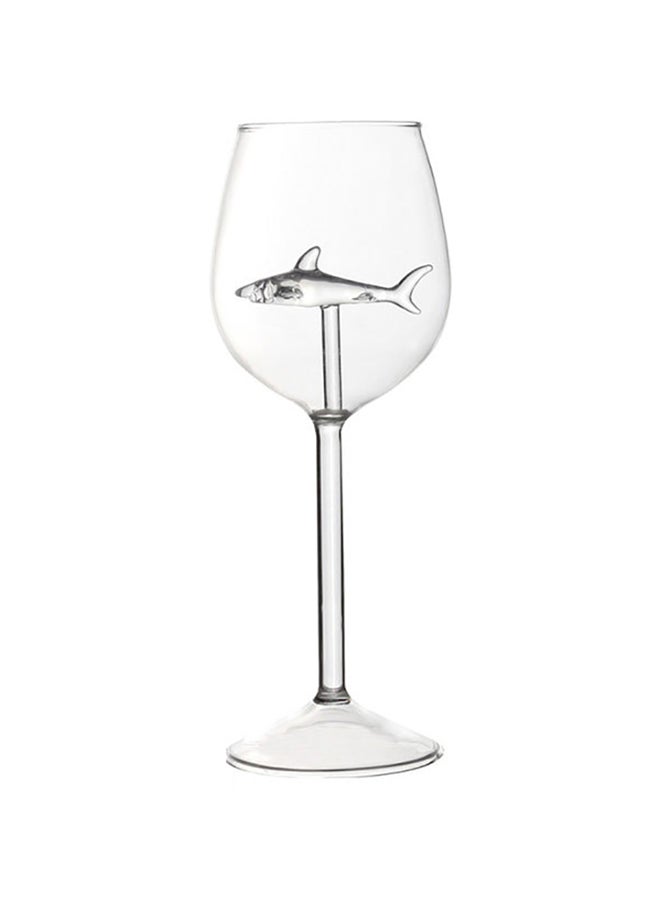 Built In Shark Wine Glass Set Clear 300ml