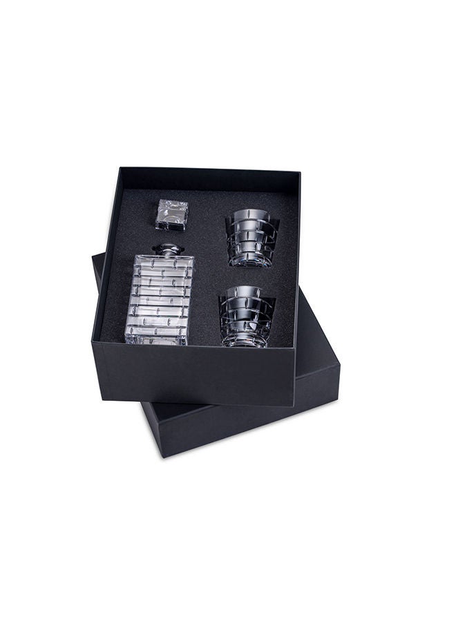 3-Piece Quoin Whisky Decanter Set