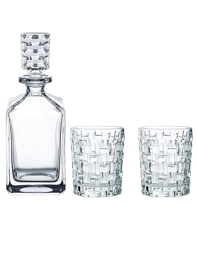 3-Piece Bossa Nova Whisky Decanter Set