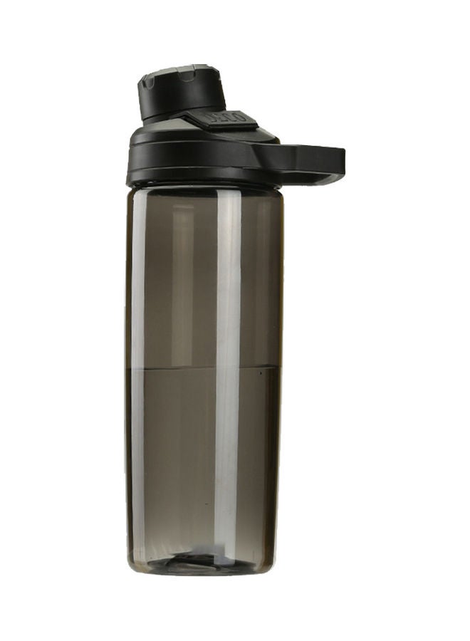 Sports Water Bottle With Magnetic Cap Grey 23x6.5x6.5cm