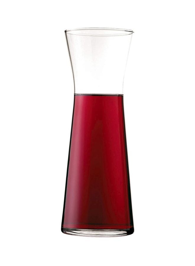6-Piece Carafe Glass Clear 610ml