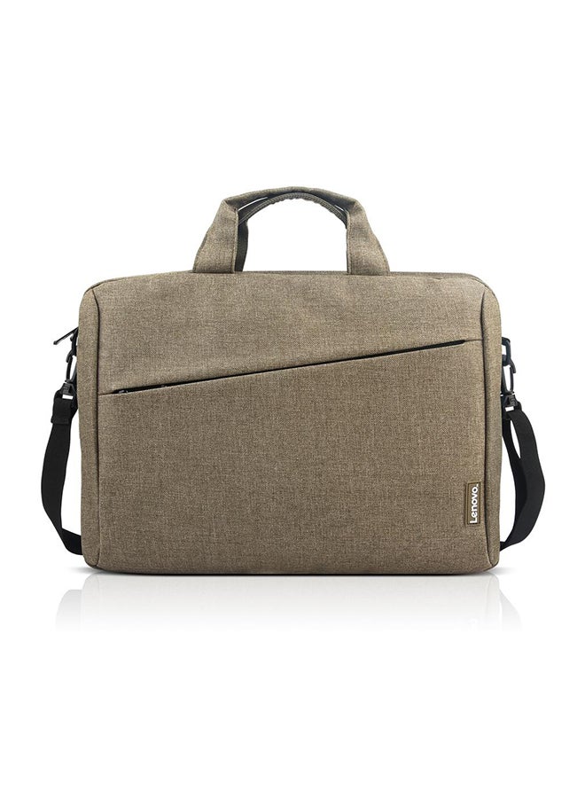 Casual Toploader Laptop Bag Oil Green
