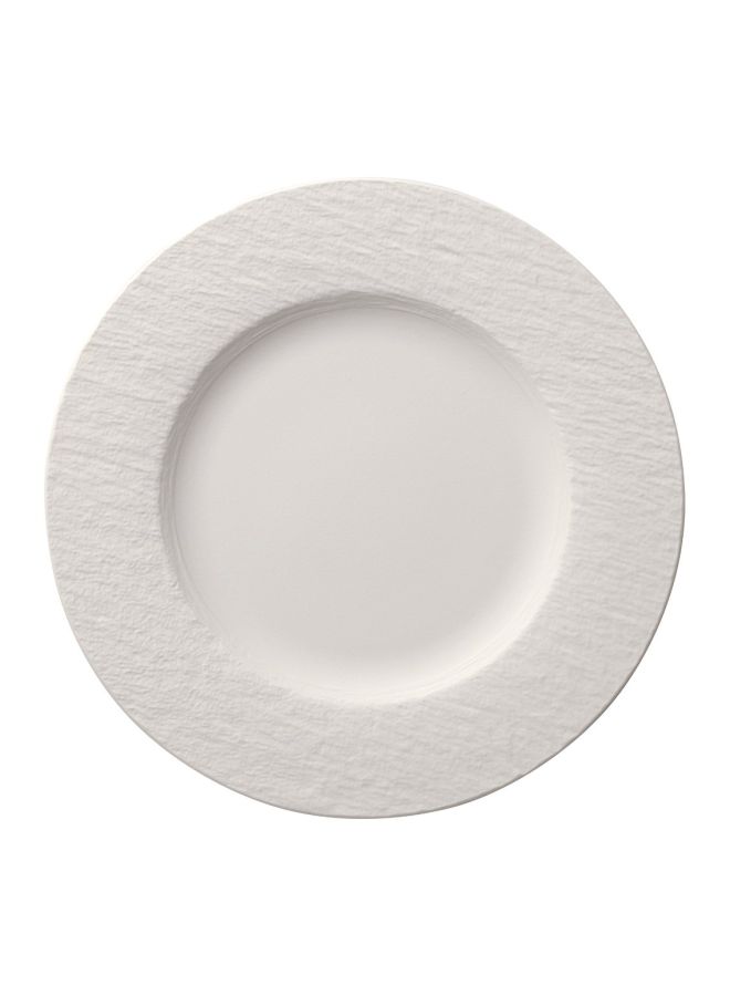 24-Piece Manufacture Rock Blanc Dinner Set White
