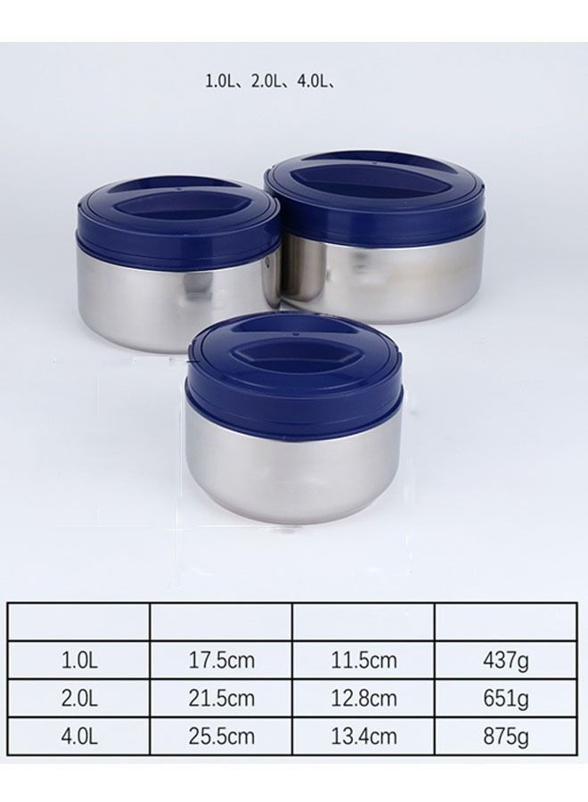 19-piece Stainless Steel Insulation Tableware Set with Kettle