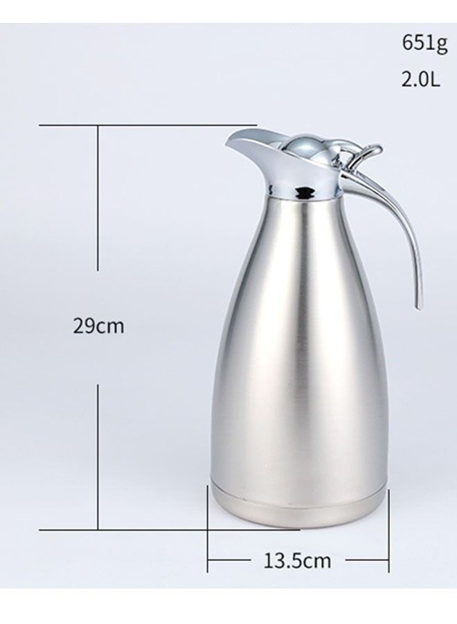 19-piece Stainless Steel Insulation Tableware Set with Kettle