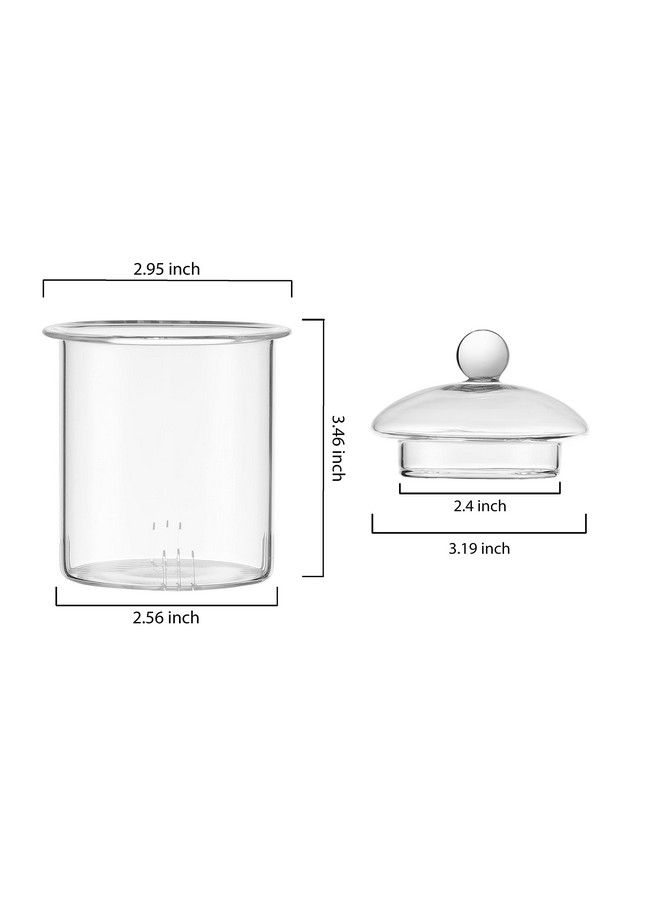 Replacement Glass Tea Infuser With Lid For 33.8Oz/40.6Oz Teapotborosilicate Glassodor And Stain Free